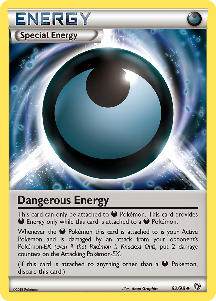 Dangerous Energy (82/98) [XY: Ancient Origins] | Mega City Incorporated