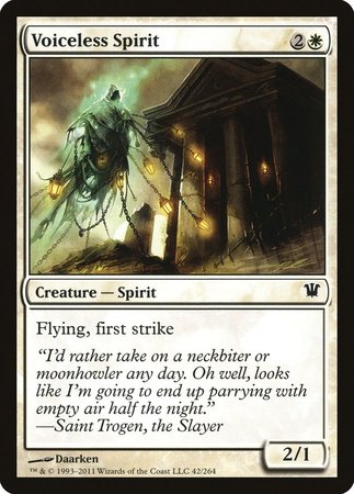 Voiceless Spirit [Innistrad] | Mega City Incorporated