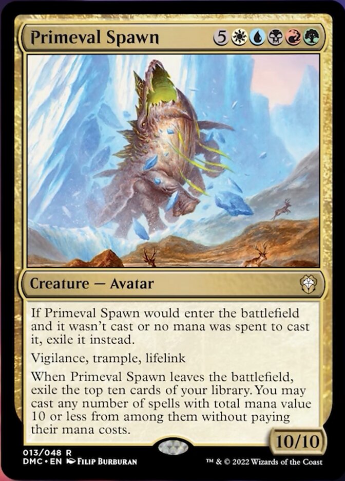 Primeval Spawn [Dominaria United Commander] | Mega City Incorporated
