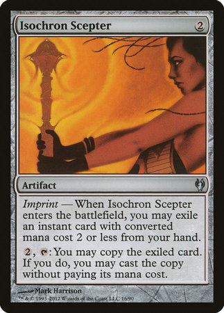 Isochron Scepter [Duel Decks: Izzet vs. Golgari] | Mega City Incorporated