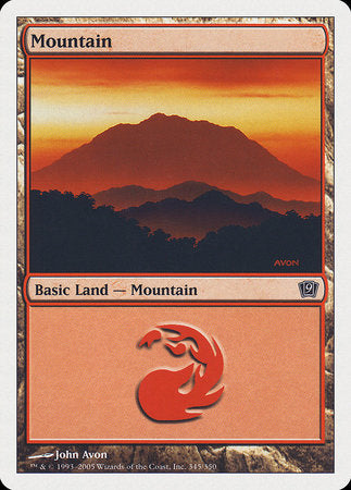 Mountain (345) [Ninth Edition] | Mega City Incorporated