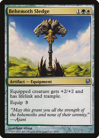Behemoth Sledge [Duel Decks: Ajani vs. Nicol Bolas] | Mega City Incorporated