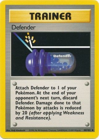 Defender (80/102) [Base Set Unlimited] | Mega City Incorporated