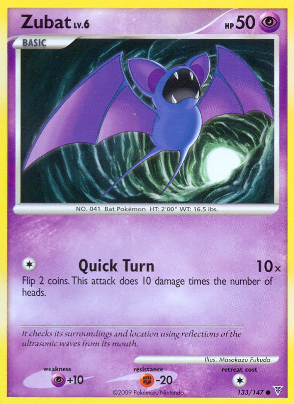 Zubat (133/147) [Platinum: Supreme Victors] | Mega City Incorporated