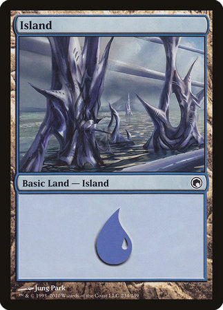 Island (234) [Scars of Mirrodin] | Mega City Incorporated