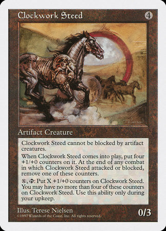 Clockwork Steed [Fifth Edition] | Mega City Incorporated