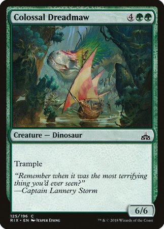 Colossal Dreadmaw [Rivals of Ixalan] | Mega City Incorporated