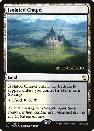 Isolated Chapel [Dominaria Promos] | Mega City Incorporated