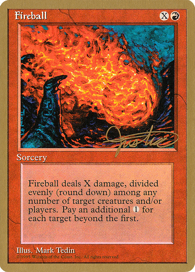Fireball (Mark Justice) [Pro Tour Collector Set] | Mega City Incorporated