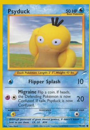 Psyduck (79/105) [Neo Destiny Unlimited] | Mega City Incorporated