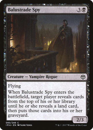 Balustrade Spy [Iconic Masters] | Mega City Incorporated