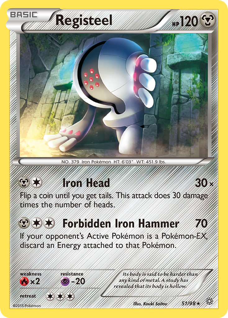 Registeel (51/98) [XY: Ancient Origins] | Mega City Incorporated