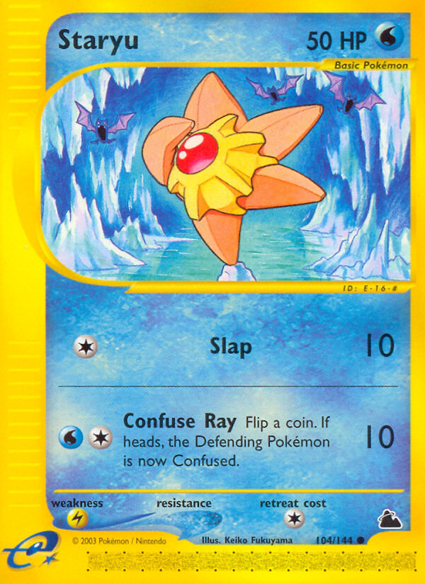 Staryu (104/144) [Skyridge] | Mega City Incorporated