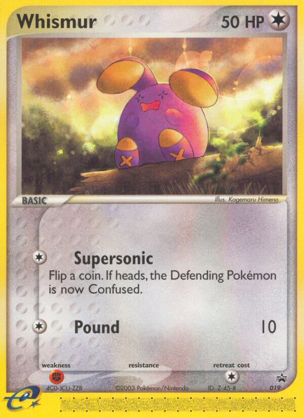 Whismur (019) [Nintendo: Black Star Promos] | Mega City Incorporated