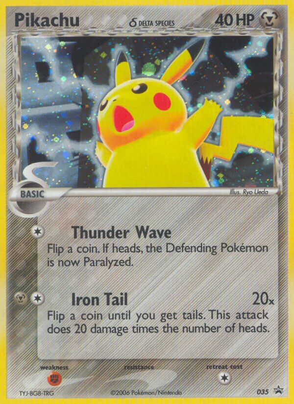 Pikachu (035) (Delta Species) [Nintendo: Black Star Promos] | Mega City Incorporated