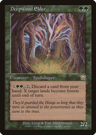 Deepwood Elder [Mercadian Masques] | Mega City Incorporated