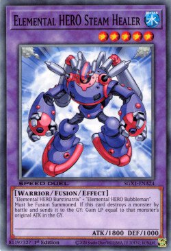 Elemental HERO Steam Healer [SGX1-ENA24] Common | Mega City Incorporated