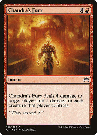 Chandra's Fury [Magic Origins] | Mega City Incorporated