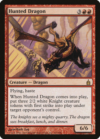 Hunted Dragon [Ravnica: City of Guilds] | Mega City Incorporated