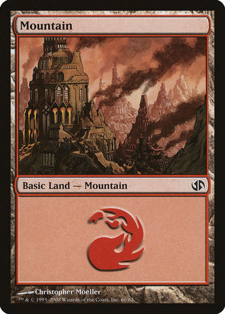 Mountain (60) [Duel Decks: Jace vs. Chandra] | Mega City Incorporated