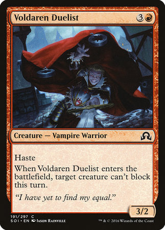 Voldaren Duelist [Shadows over Innistrad] | Mega City Incorporated