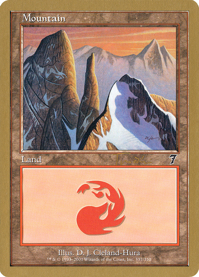 Mountain (jt337) (Jan Tomcani) [World Championship Decks 2001] | Mega City Incorporated