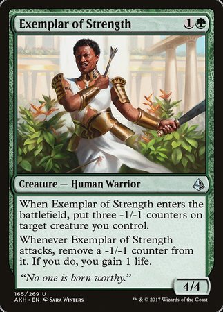 Exemplar of Strength [Amonkhet] | Mega City Incorporated