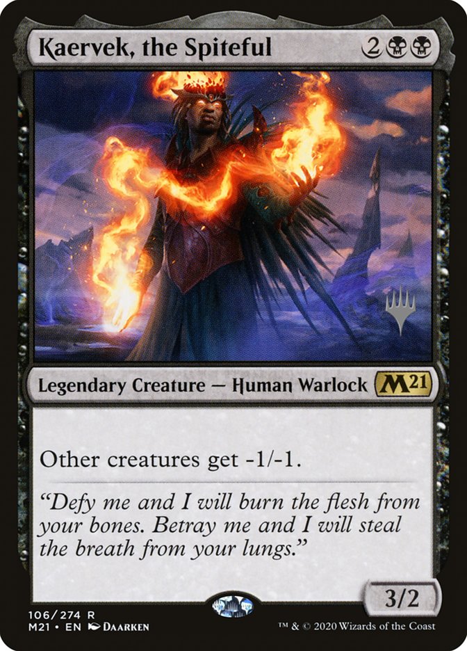 Kaervek, the Spiteful (Promo Pack) [Core Set 2021 Promos] | Mega City Incorporated