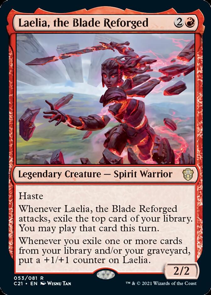 Laelia, the Blade Reforged [Commander 2021] | Mega City Incorporated