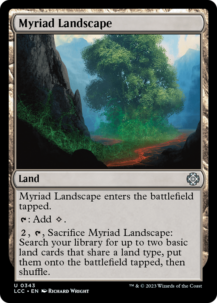 Myriad Landscape [The Lost Caverns of Ixalan Commander] | Mega City Incorporated