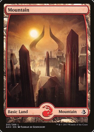 Mountain (253) - Full Art [Amonkhet] | Mega City Incorporated