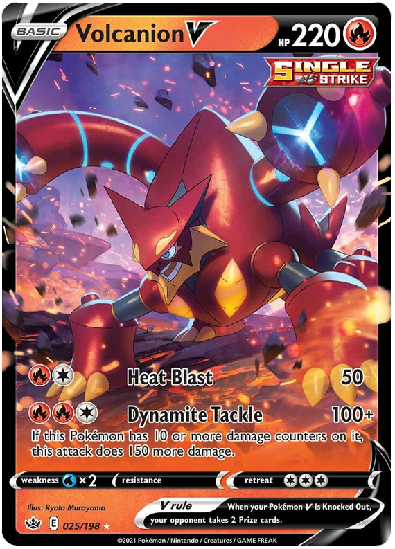 Volcanion V (025/198) [Sword & Shield: Chilling Reign] | Mega City Incorporated