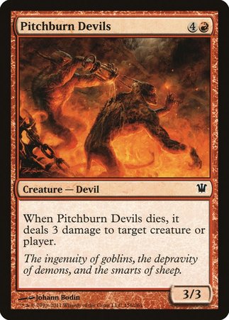 Pitchburn Devils [Innistrad] | Mega City Incorporated