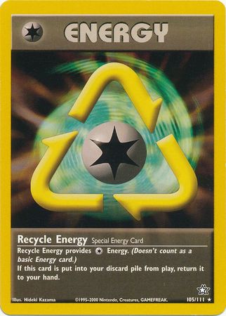 Recycle Energy (105/111) [Neo Genesis Unlimited] | Mega City Incorporated