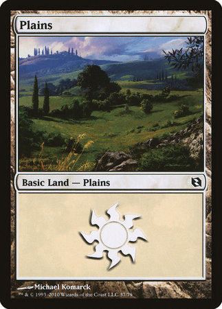 Plains (37) [Duel Decks: Elspeth vs. Tezzeret] | Mega City Incorporated