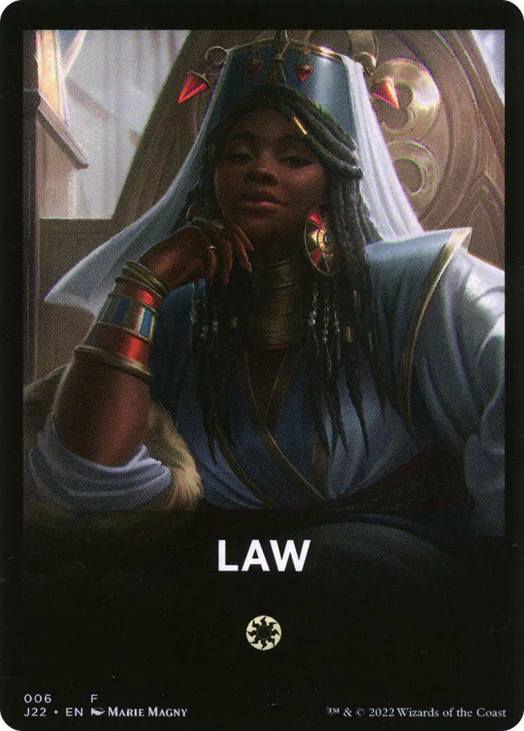 Law Theme Card [Jumpstart 2022 Front Cards] | Mega City Incorporated