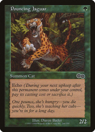 Pouncing Jaguar [Urza's Saga] | Mega City Incorporated