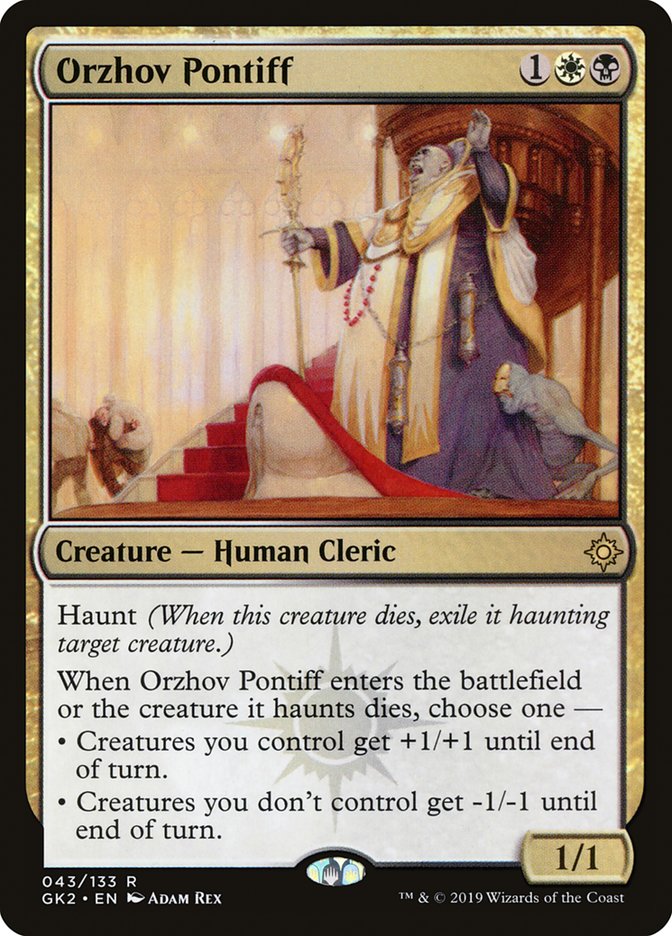 Orzhov Pontiff [Ravnica Allegiance Guild Kit] | Mega City Incorporated