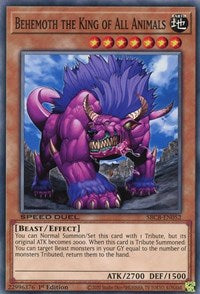 Behemoth the King of All Animals [SBCB-EN052] Common | Mega City Incorporated