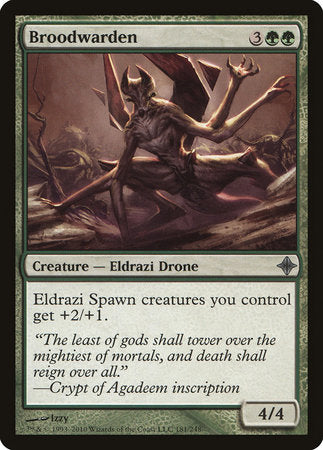 Broodwarden [Rise of the Eldrazi] | Mega City Incorporated