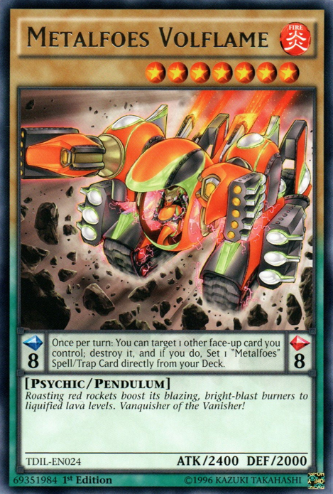 Metalfoes Volflame [TDIL-EN024] Rare | Mega City Incorporated