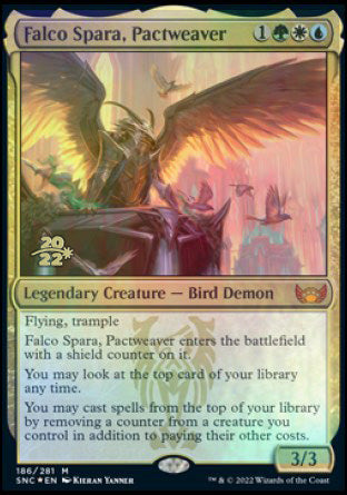 Falco Spara, Pactweaver [Streets of New Capenna Prerelease Promos] | Mega City Incorporated