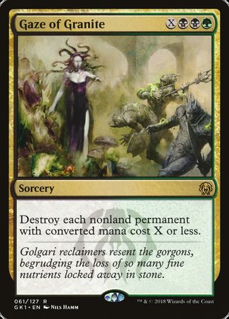 Gaze of Granite [GRN Guild Kit] | Mega City Incorporated