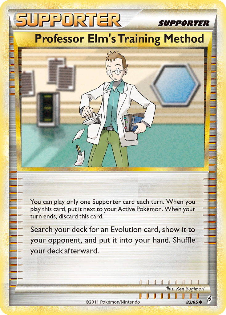 Professor Elm's Training Method (82/95) [HeartGold & SoulSilver: Call of Legends] | Mega City Incorporated