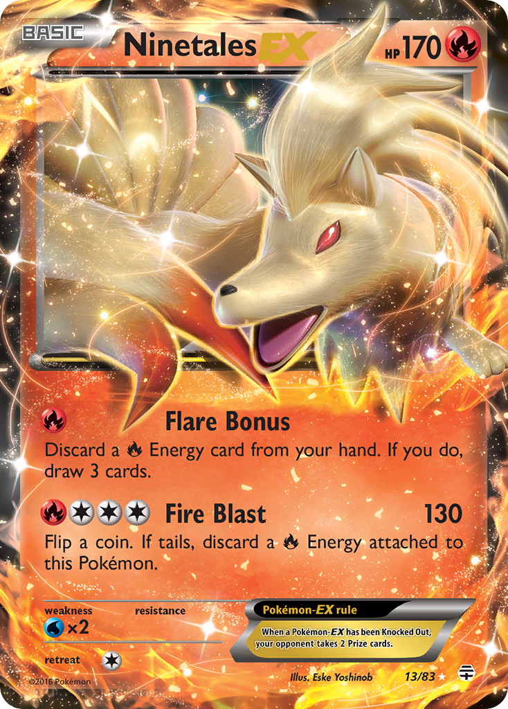 Ninetales EX (13/83) [XY: Generations] | Mega City Incorporated