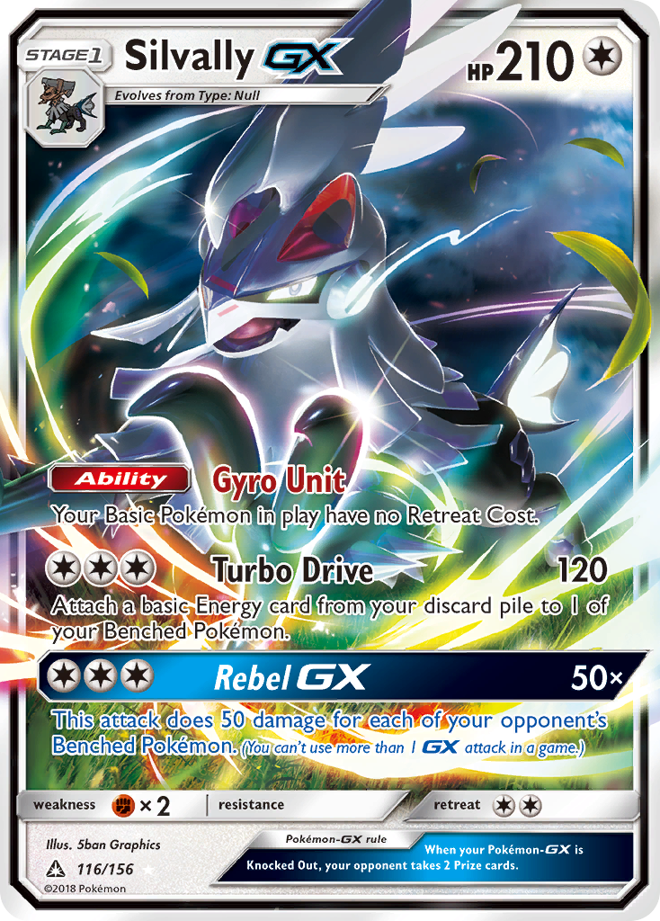 Silvally GX (116/156) [Sun & Moon: Ultra Prism] | Mega City Incorporated