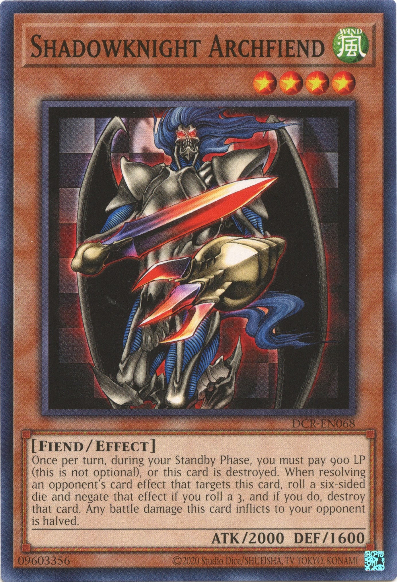 Shadowknight Archfiend (25th Anniversary) [DCR-EN068] Common | Mega City Incorporated