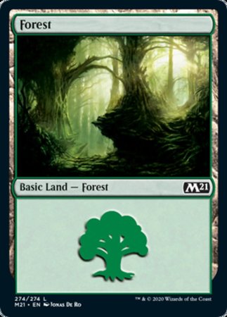 Forest (274) [Core Set 2021] | Mega City Incorporated