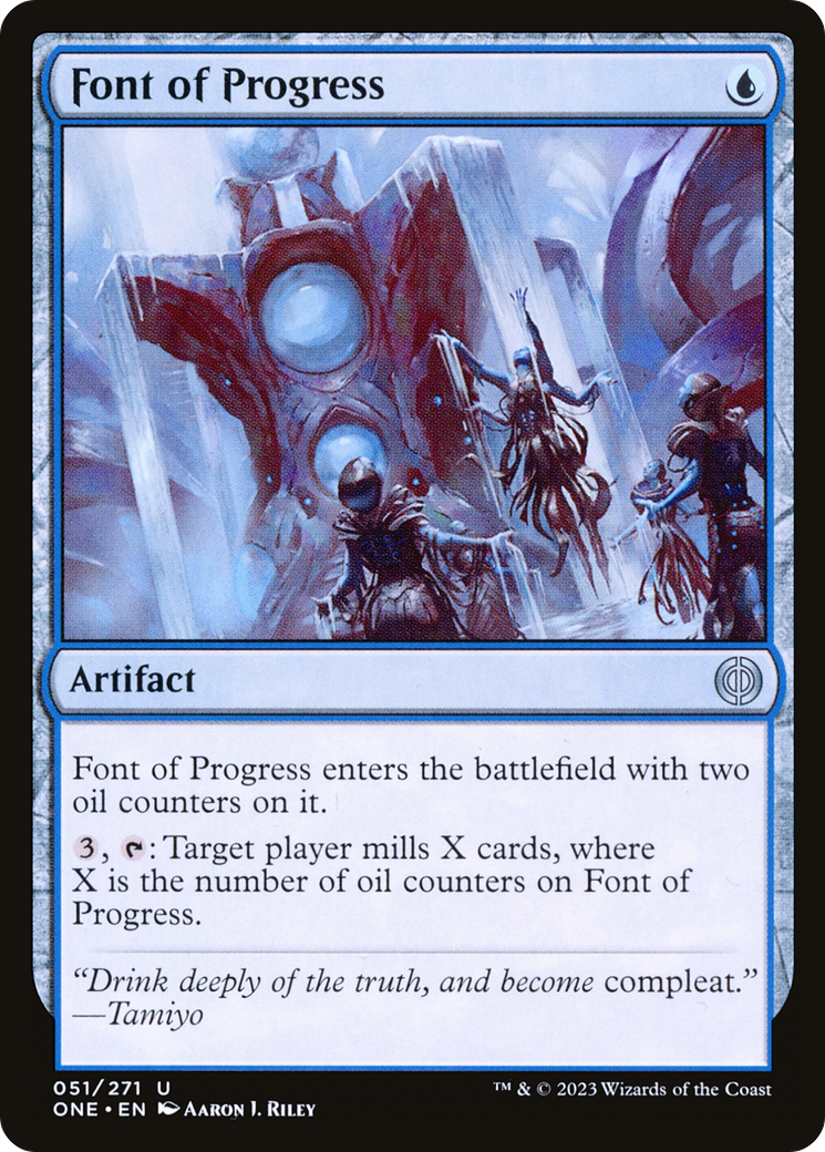 Font of Progress [Phyrexia: All Will Be One] | Mega City Incorporated