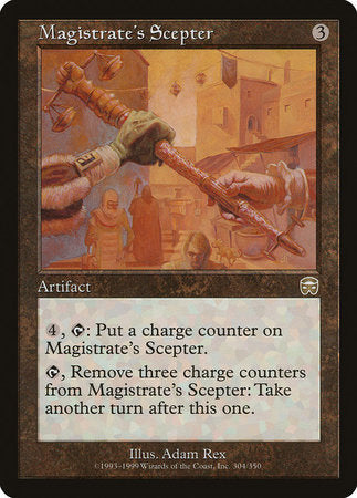 Magistrate's Scepter [Mercadian Masques] | Mega City Incorporated